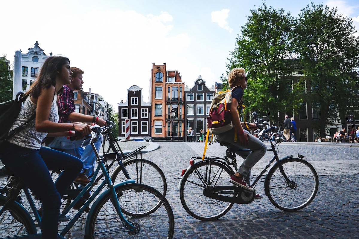 Fahrräder-in-Amsterdamm