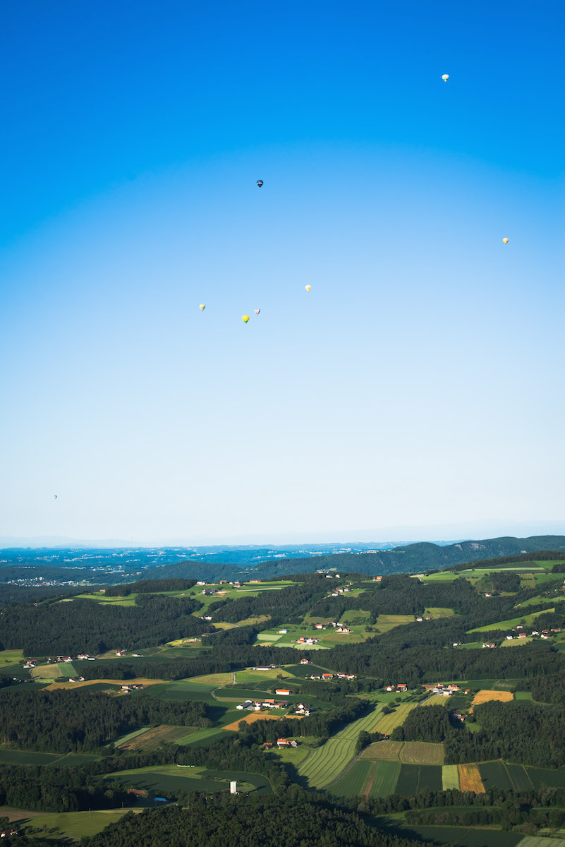 Oststeiermark Heißluftballon