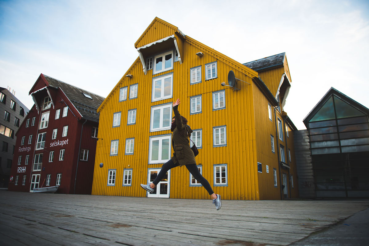 Norwegen-bunte-Häuser-1