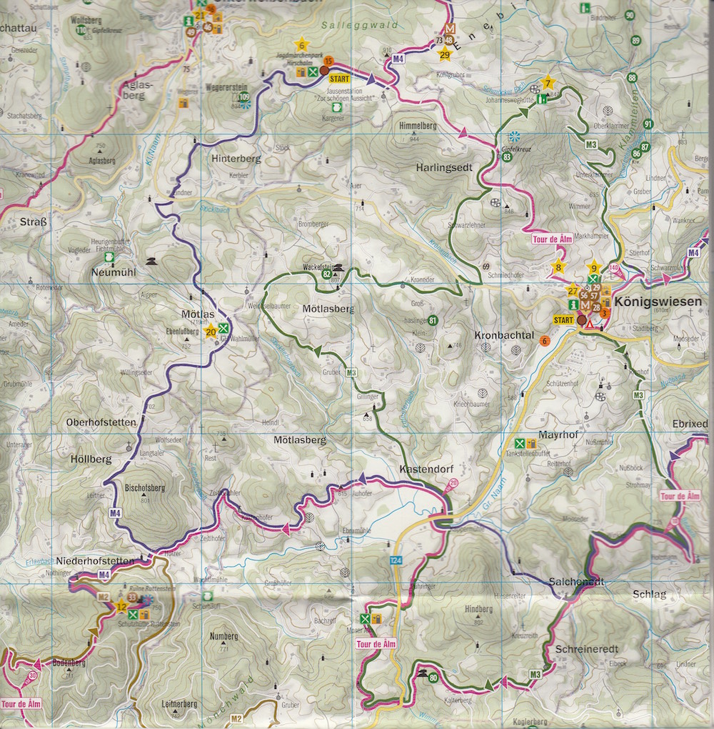Route Mühlviertel Mountainbike