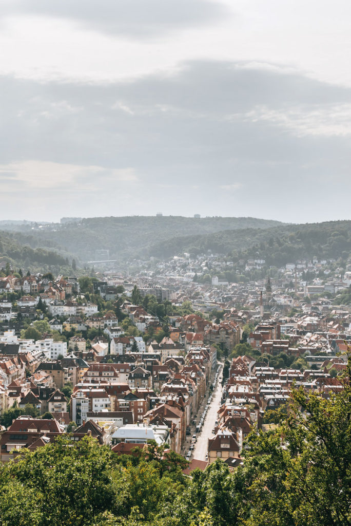 Teehaus Ausblick Stuttgart