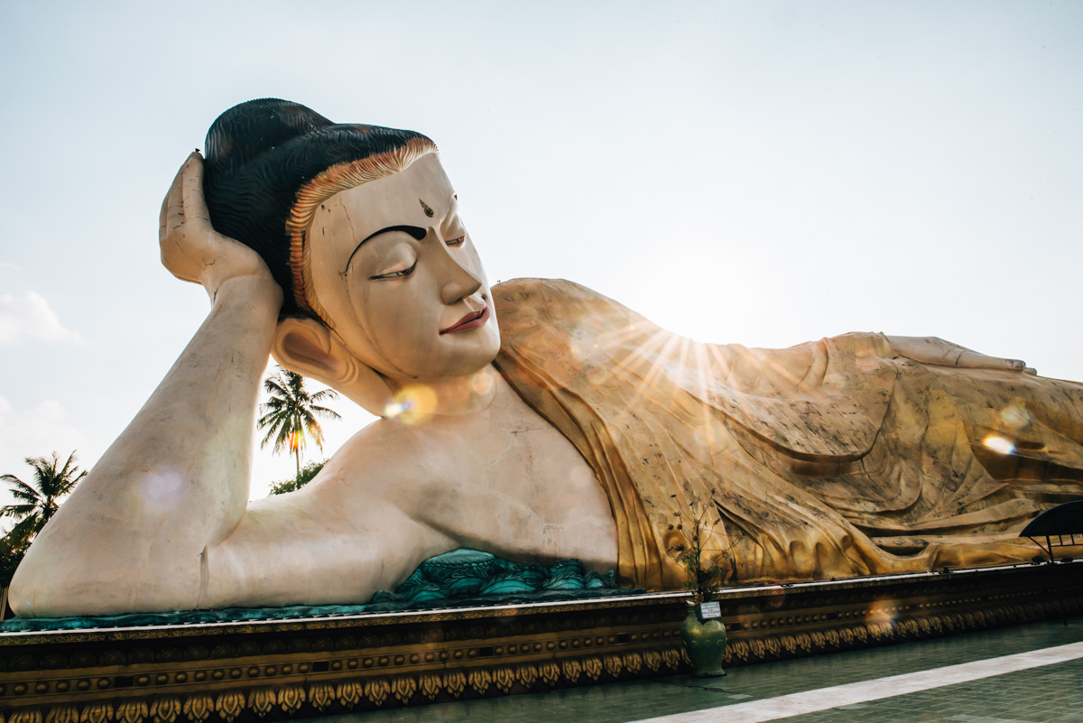 Liegender Buddha Bago