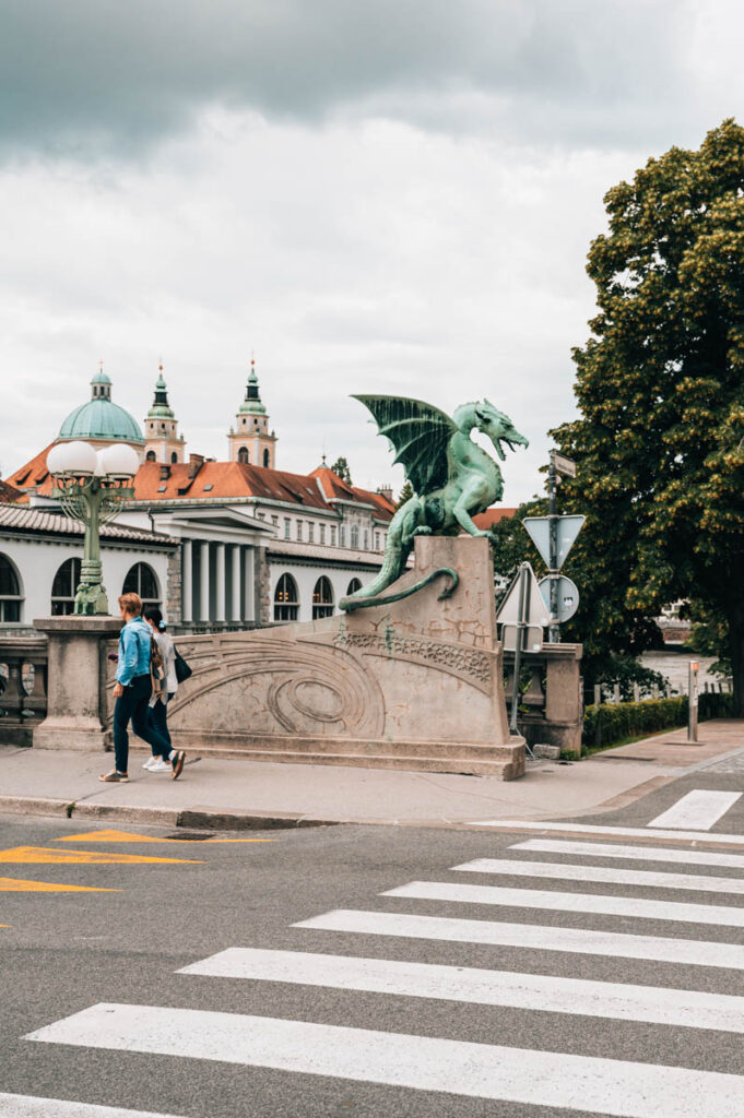 Ljubljana Drachenbrücke