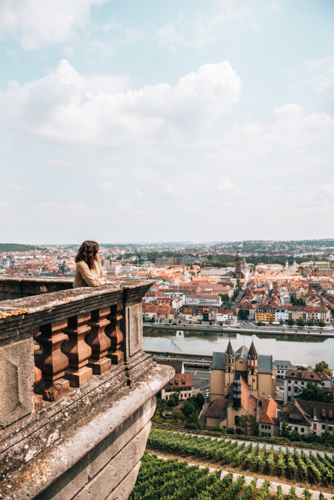Fürstengarten Würzburg Ausblick