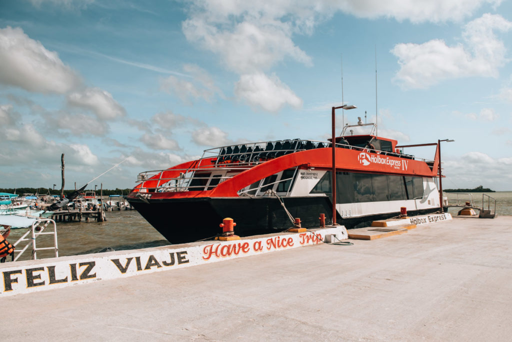 Holbox Fähre