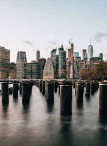 New York Skyline Langzeitbelichtung