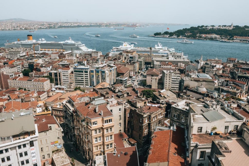 Galataturm Ausblick