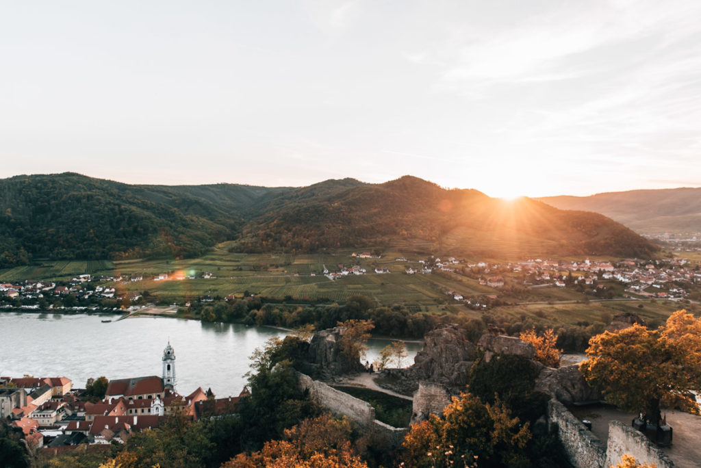 Burgruine Dürnstein Aussicht