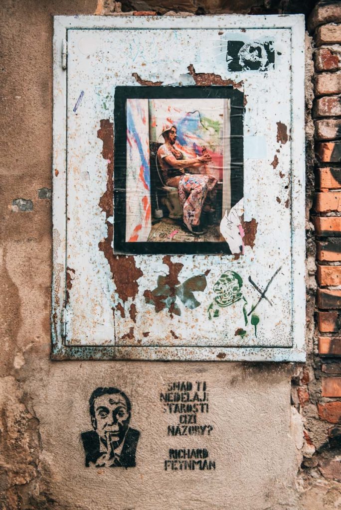 Cesky Krumlov Streetart