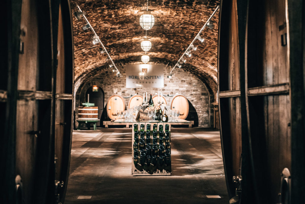 Weingut Bürgerspital Kellerführung