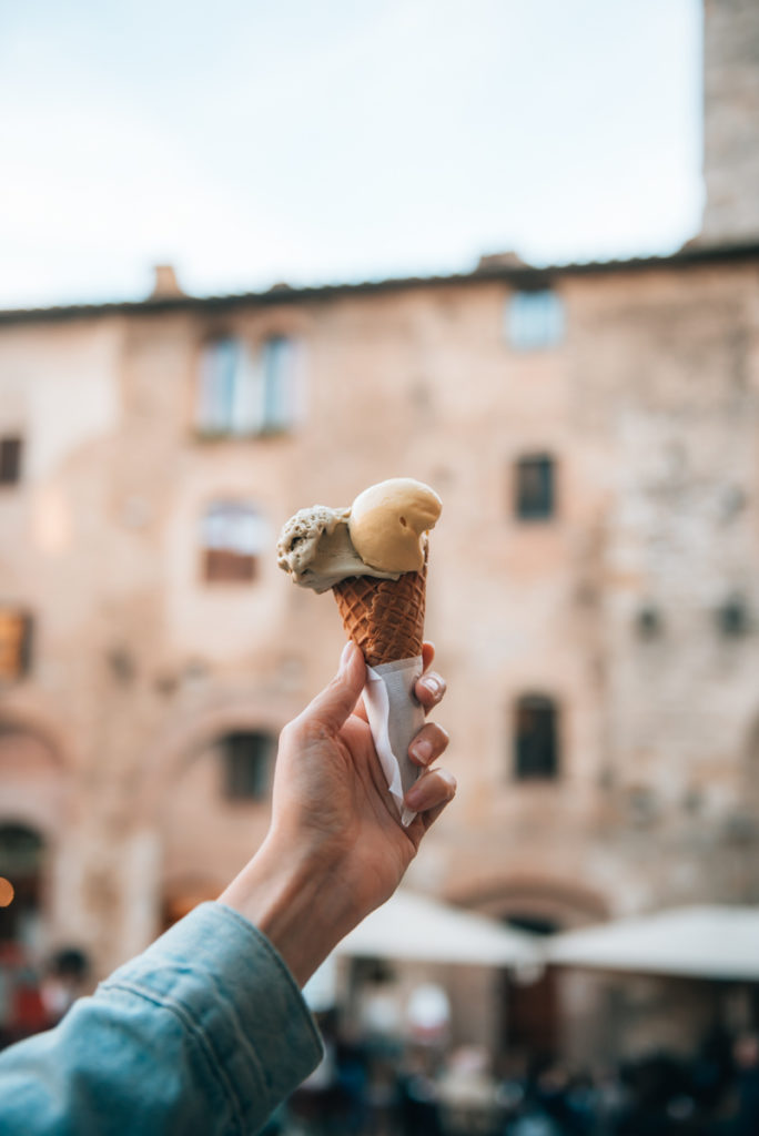 Bestes Eis San Gimignano