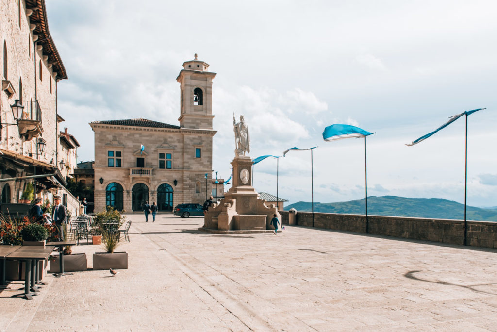 San Marino Piazza della Liberta