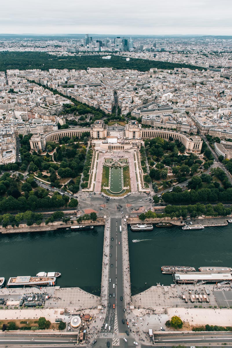 Paris Eiffelturm Aussicht