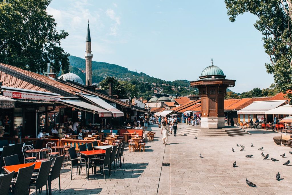 Sarajevo Sebilj Brunnen