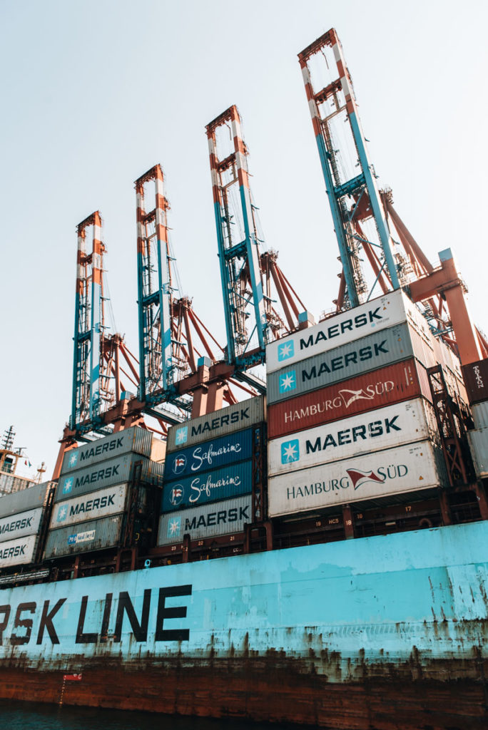 Hamburg Container Ship