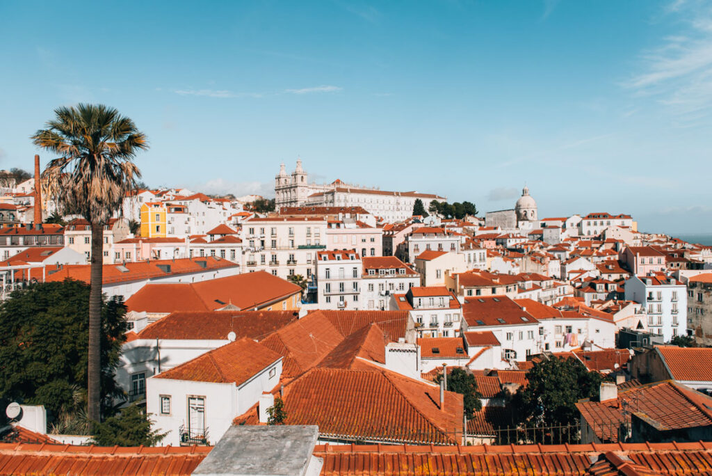 Lissabon Miradouro das Portas do Sol