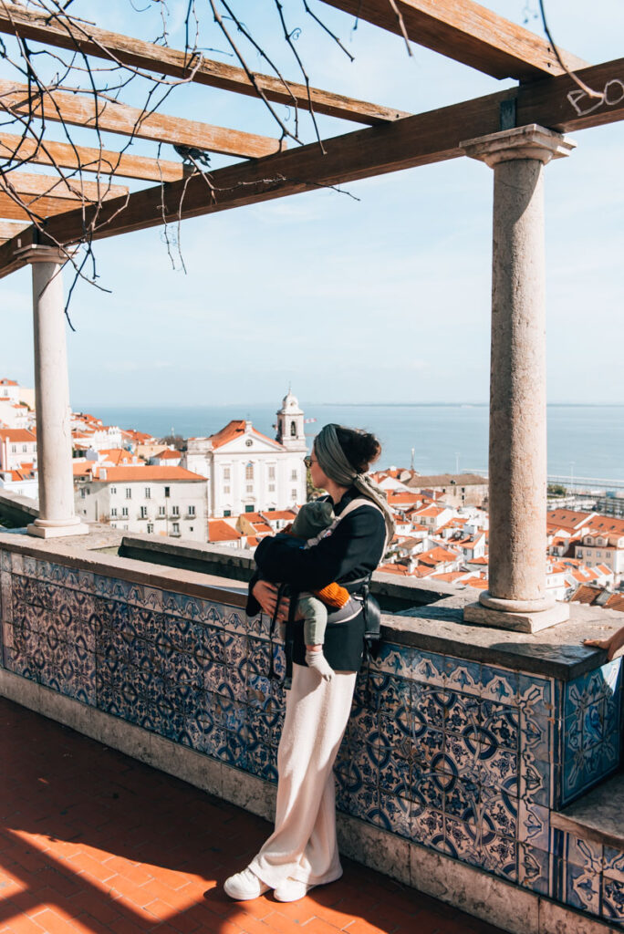 Lissabon Miradouro de Santa Luzia