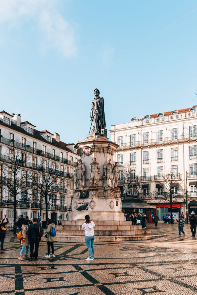 Praca Luis de Camoes Lissabon