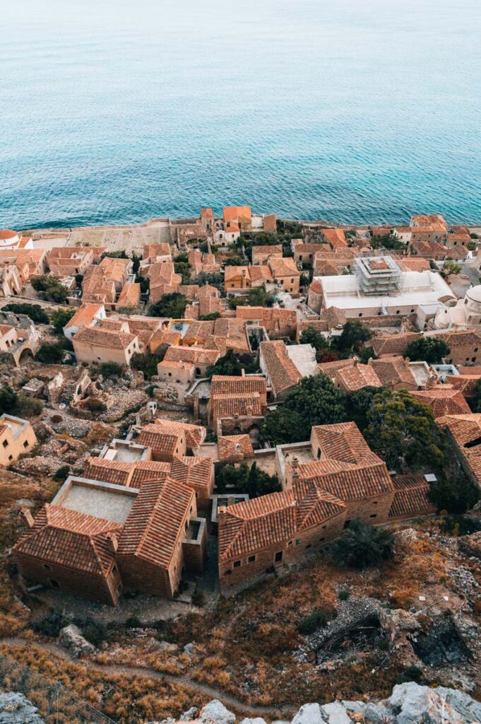 Monemvasia Griechenland Ausblick