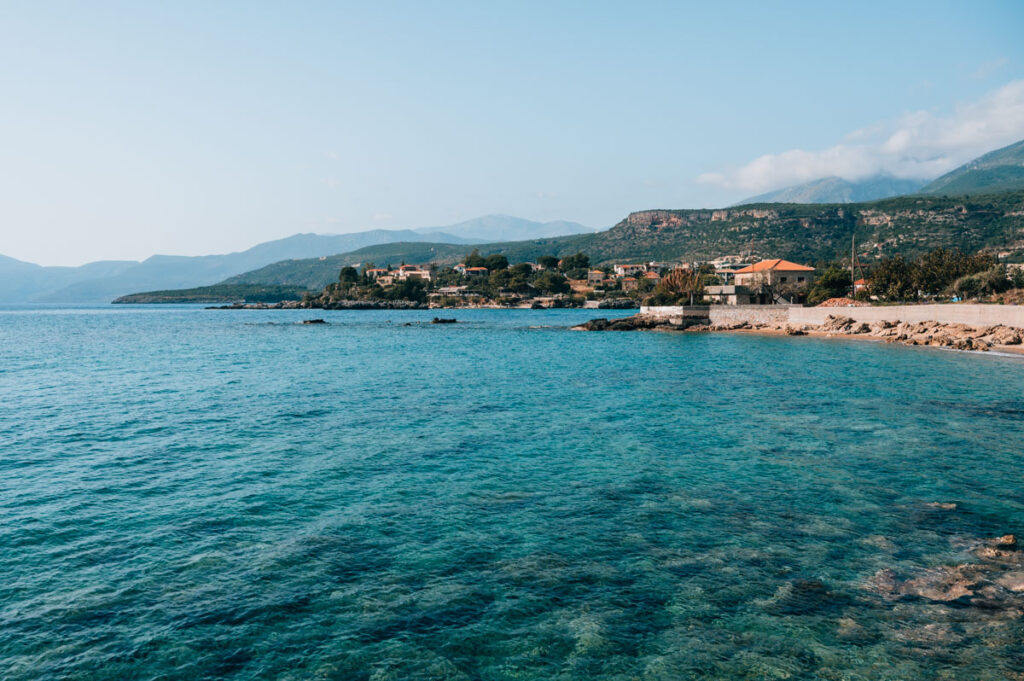 Peloponnes Reiseroute