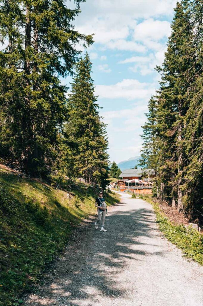 Serfaus Fiss Ladis Kinderwagenwanderung