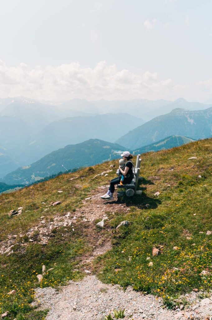 Serfaus Goldene Mann Weg