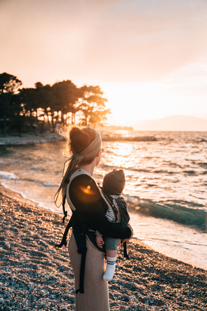 Malinska Sonnenuntergang