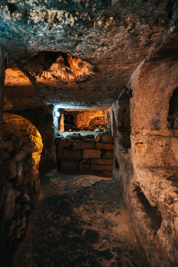 Malta Rabat Katakomben