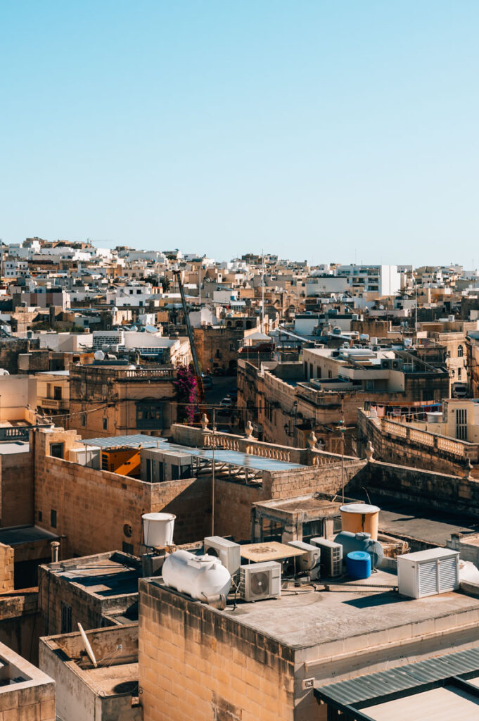 Malta Rotunde Ausblick