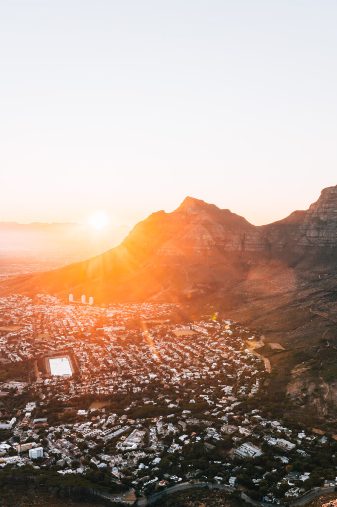 Kapstadt Lions Head Sicherheit