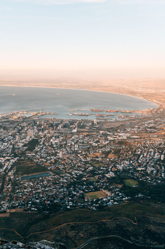 Kapstadt Tafelberg Ausblick