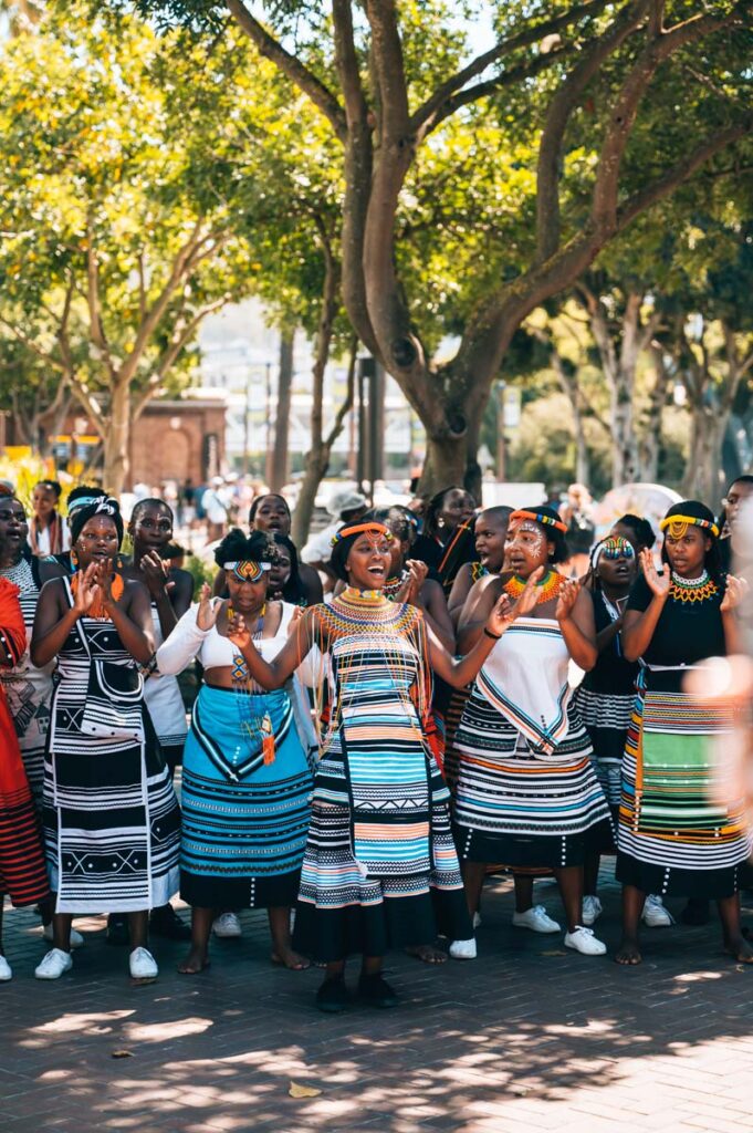 Kapstadt Waterfront Straßenmusiker