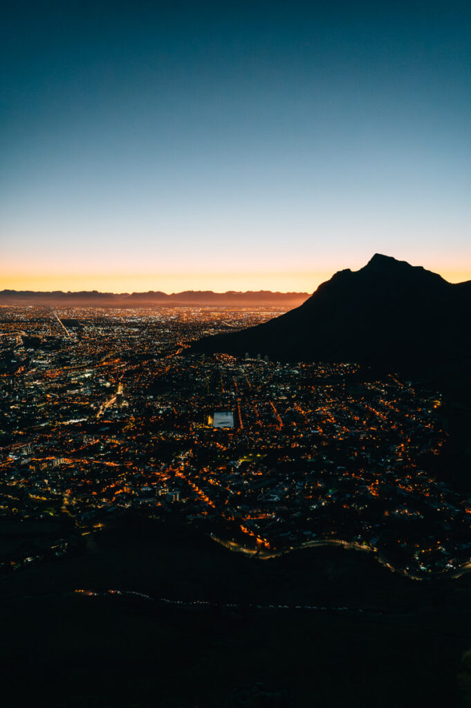 Lions Head Sonnenaufgang