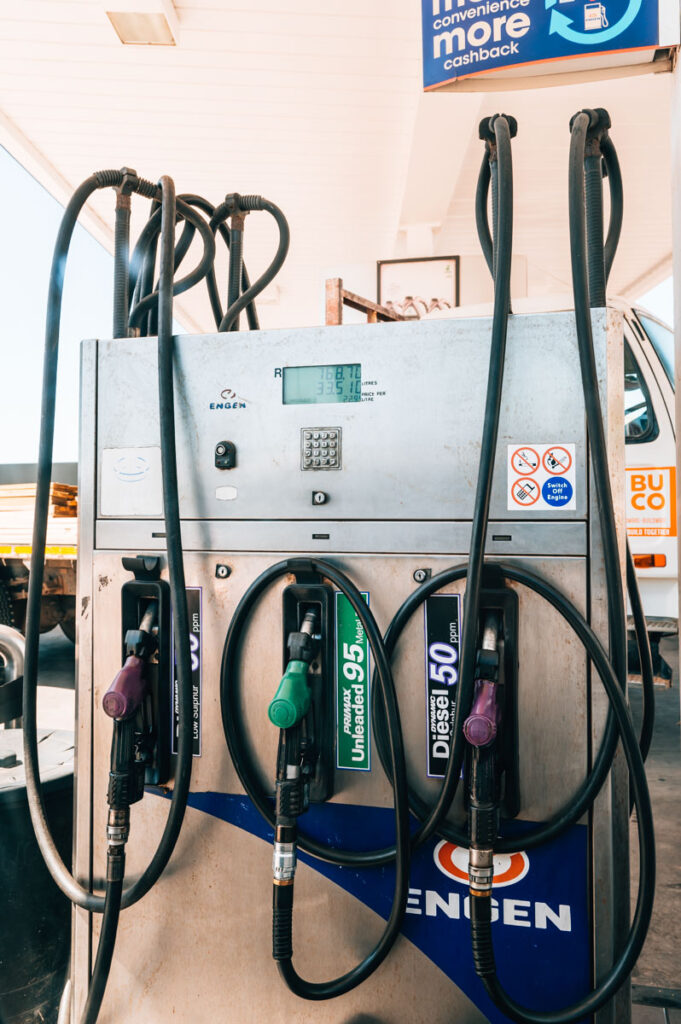 Südafrika Tankstellen