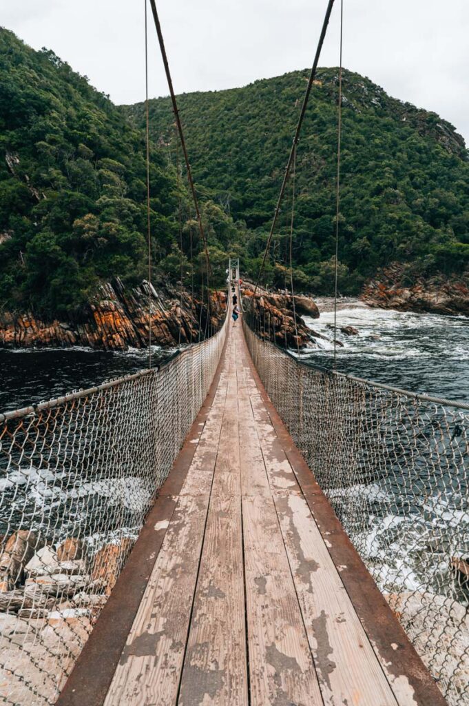 Tsitsikamma Nationalpark Hängebrücke