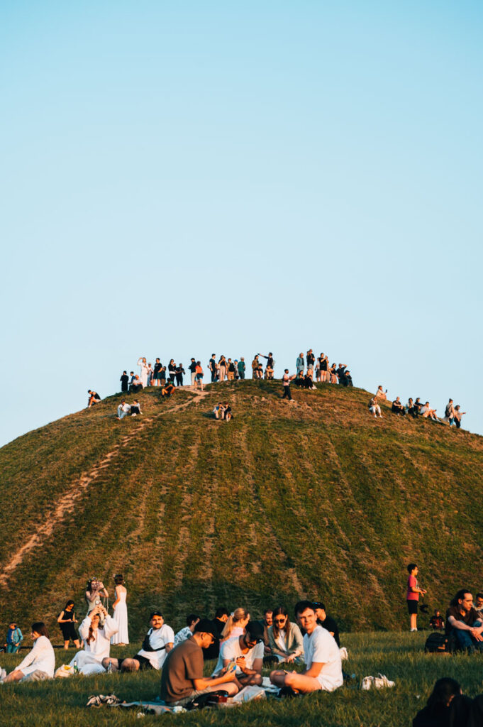 Krakau Krak Hügel Aussicht