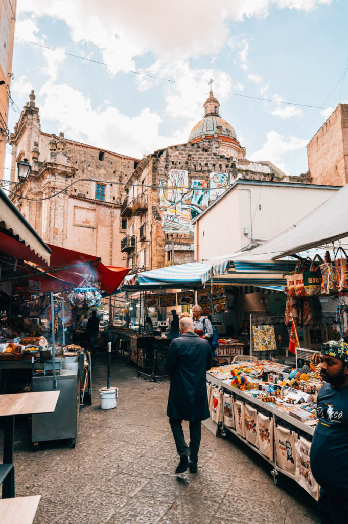 Palermo Ballaro Markt
