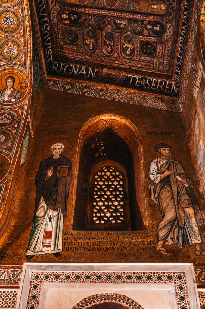 Palermo Cappella Palatina Mosaik