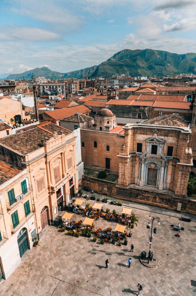 Palermo Santa Caterina Aussicht