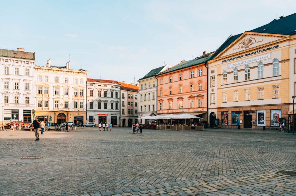 Olmütz Oberer Marktplatz