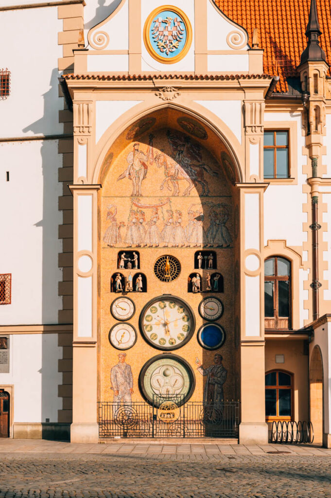 Olmütz Rathaus-Astronomische Uhr