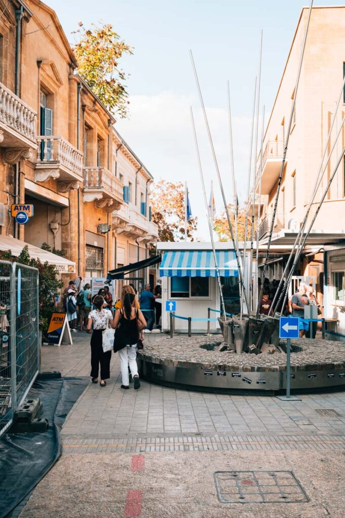 Nikosia Ledra Street Grenze