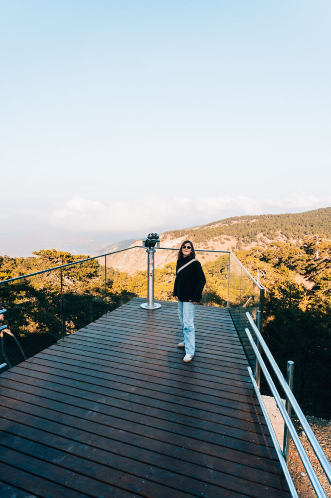 Troodos Northwest View-Pont