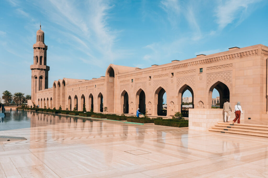 Große Sultan Qabus Moschee