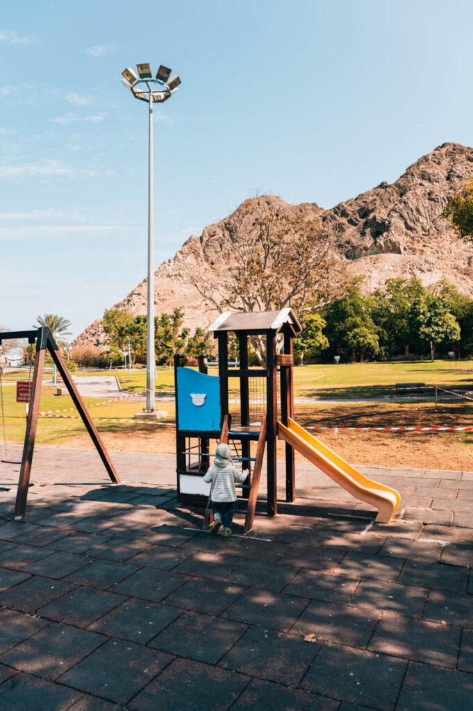 Maskat Al Riyam Park Spielplatz