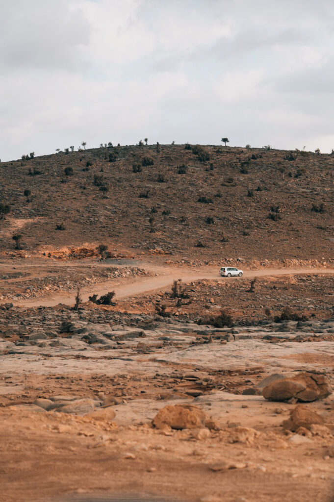 Jebel Shams Straßen