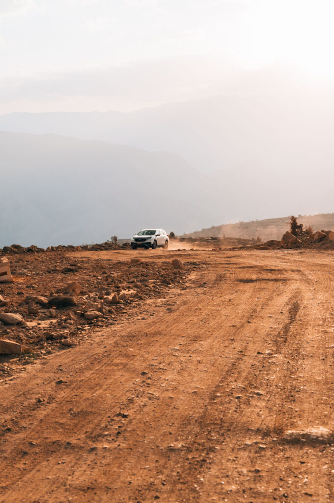 Oman Jebel Shams Anreise