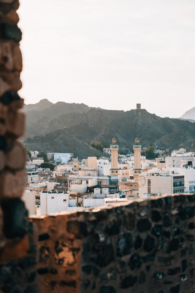 Oman Reiseroute